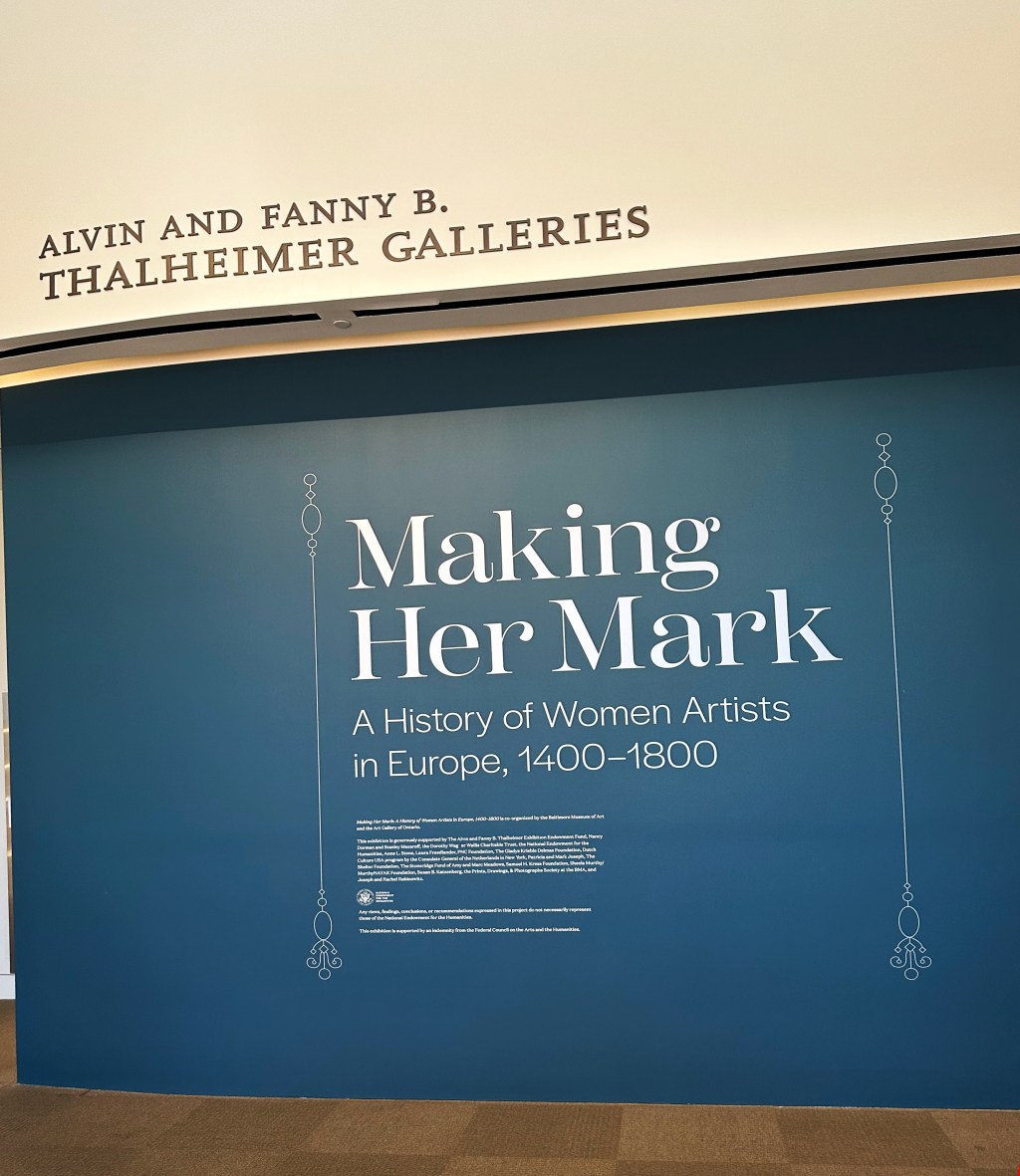 Baltimore Museum of Art; Making Her&nbsp;Mark